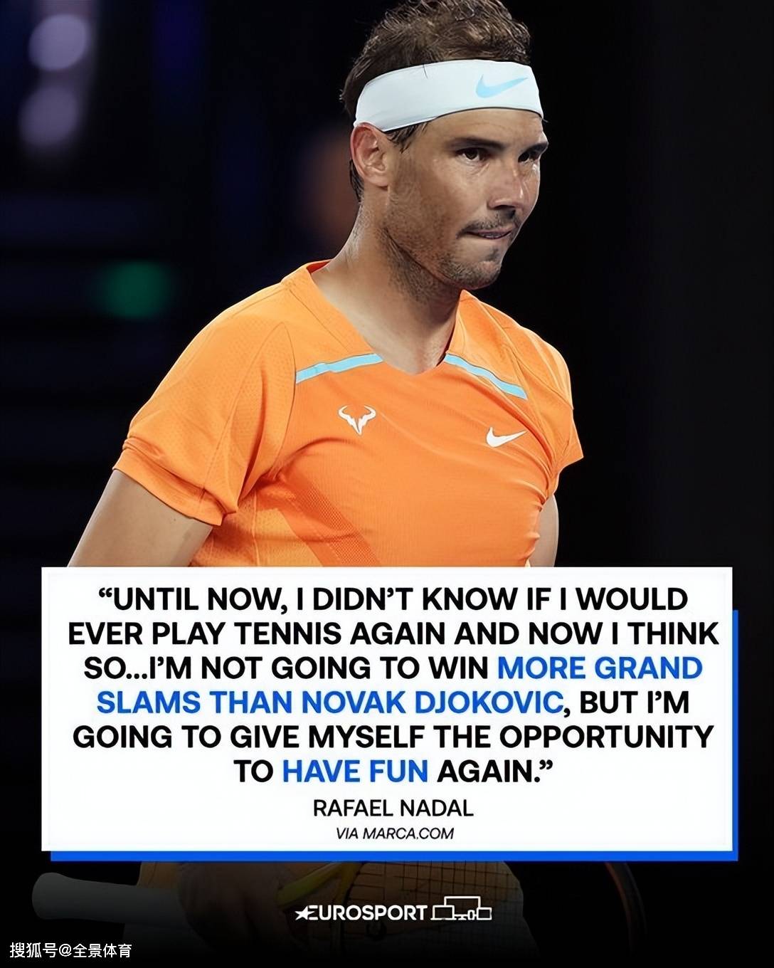 关于纳达尔回归赛场，回归赛场首场状态亮眼，勇士观众沸腾！的信息